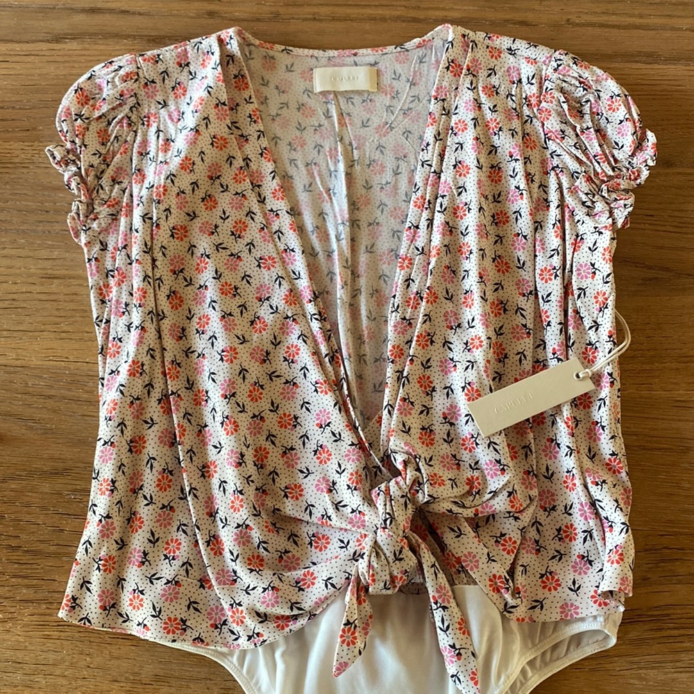 Capulet Floral Bodysuit